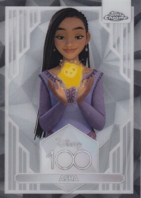 Topps Disney Chrome 100 Years Base Karte Nr. 100 Asha