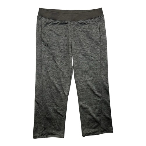 Women’s Under Armour Loose Cold Gear Athletic Pants XL Dark Grey Style 1320909
