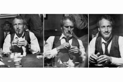 The Sting Paul Newman classic montage playing poker 24x36 inch Poster