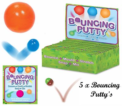 Tobar Bouncy Bouncing Putty Ball Toy Party Loot Bag Filler Gift