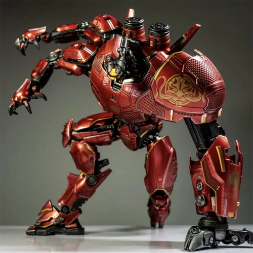 NECA Pacific Rim Jaeger Crimson Typhoon 7" Action Figure Robot Collection toy - Picture 7 of 11