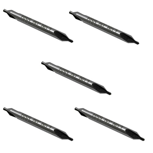 5-teiliges HSS-Mittel Bohrers Atz Senker Drehmaschine Werkzeugset In Metall Box - Foto 12