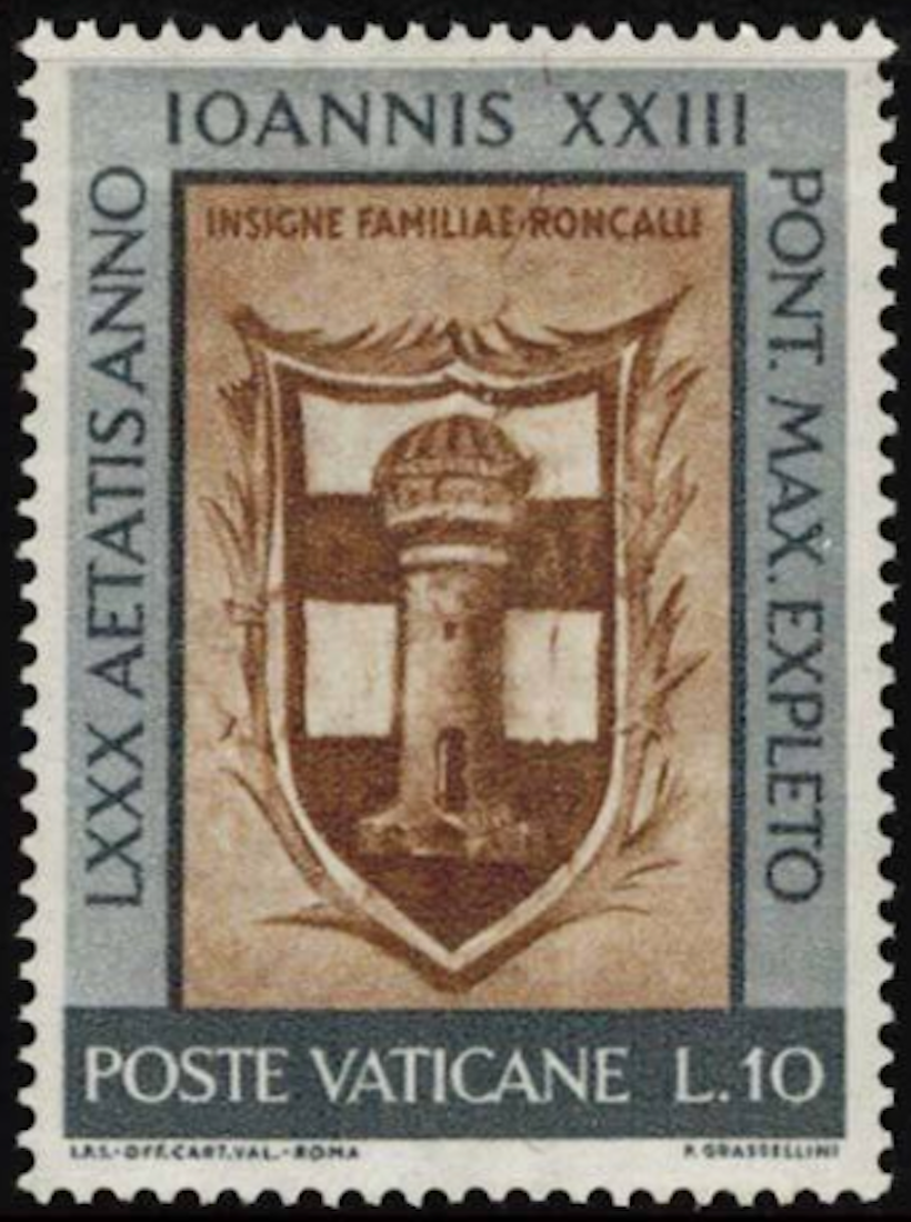 Vatican #Mi382 MNH 1961 John XXIII Arms Roncalli family [317] | eBay