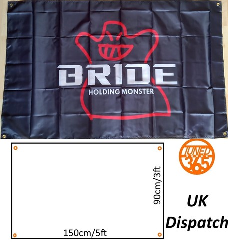 Striscione bandiera sedile sposa 3x5 piedi Mancave JDM modificato R32 R33 R34 Supra Civic Racing - Foto 1 di 3