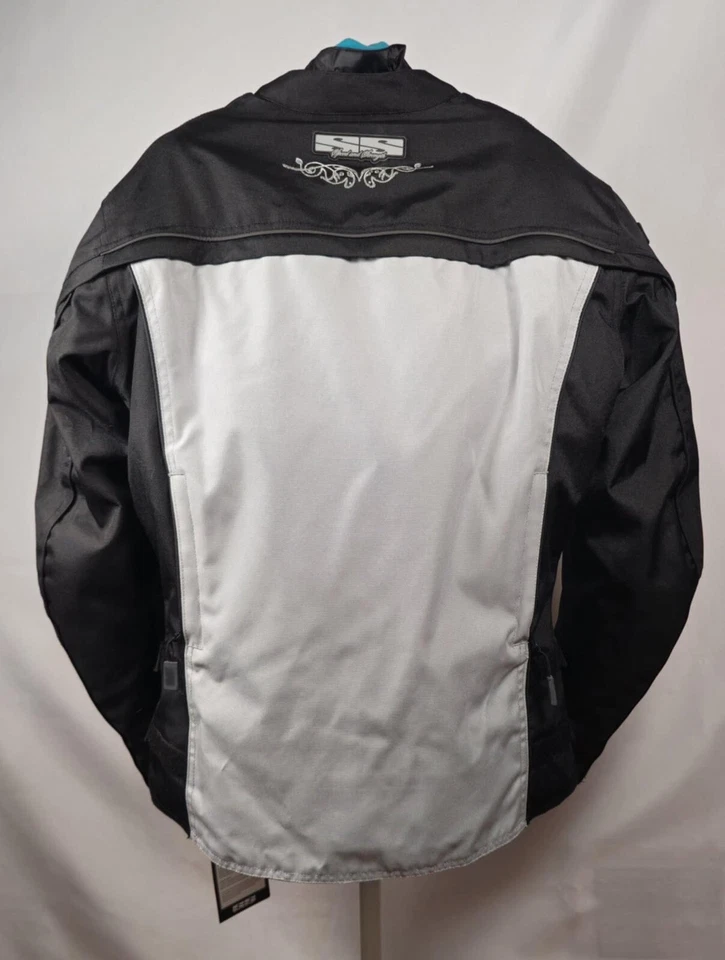 Speed and Strength womens armored jacket Gone Baby Gone Silver Black Med - Image 2 of 4