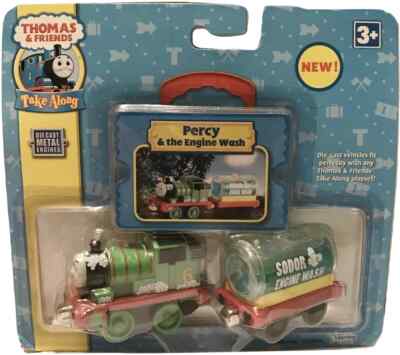 Thomas & Friends Take Along Die Cast Learning Curve - Percy & the Engine Wash