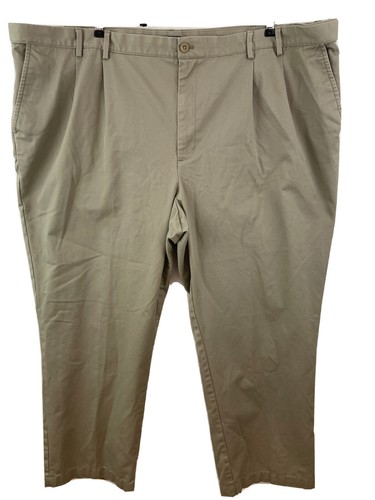 Izod Mens Khaki Pants Size 52 52x32 
