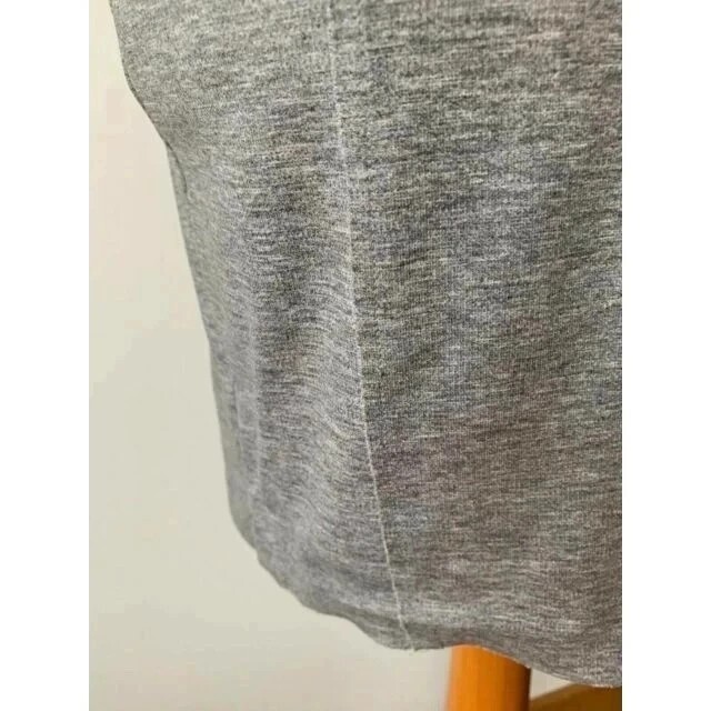 Grey COS Sheath Dress Size XS 6 - 8 Short Sleeves image 2