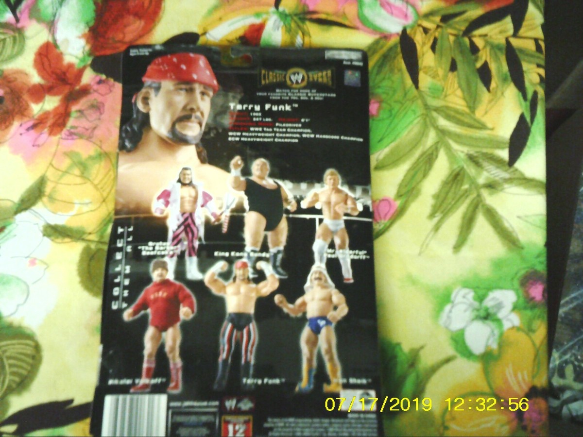 テリ・ファンク　WWEクラシックスーパースター WWE Classic Superstars Terry Funk 1 of 100 Toy Fair '05