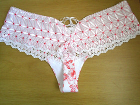 Aubade Bahia et Moi Saint Tropez Briefs XL Shorty Tangerine FR 5 EU 44 BNWT