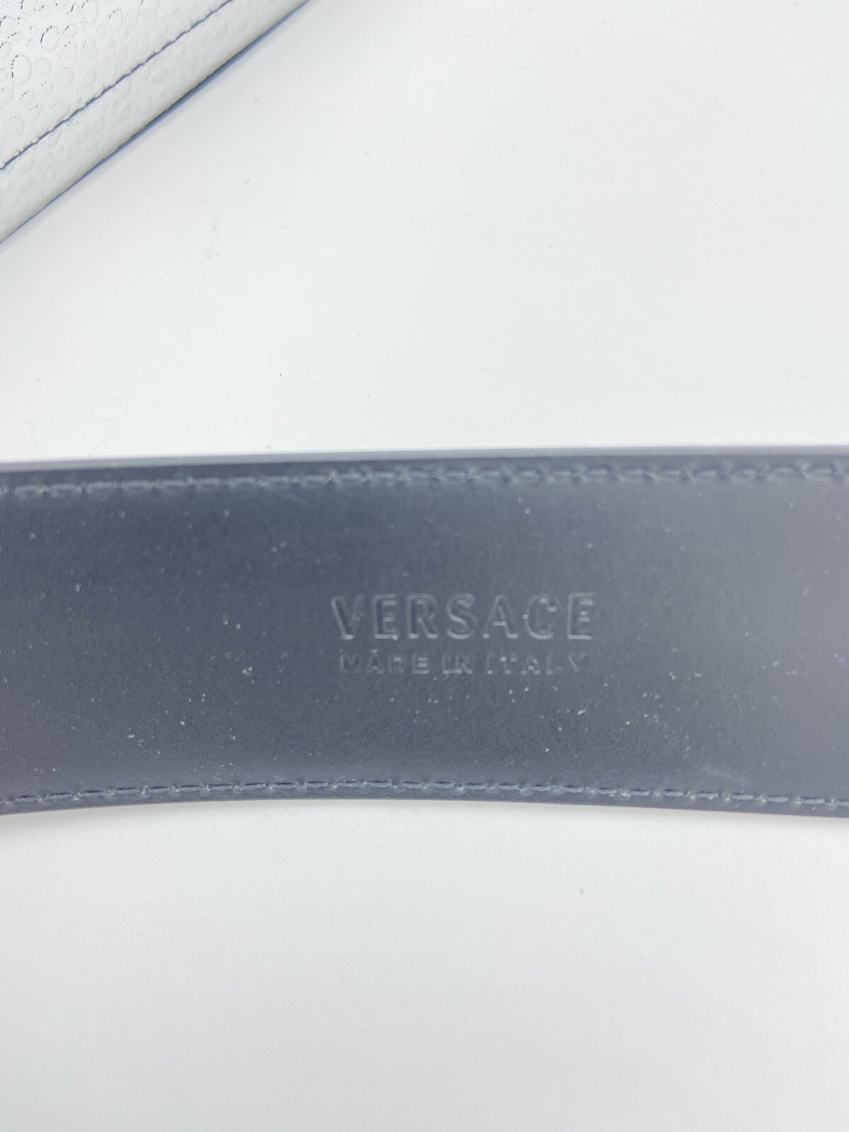 versace belt real