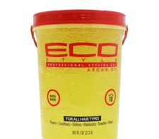 Eco Styler Professional Argan Oil Styling Gel Maximum Hold 80 oz [=5LBS], (1 PC)