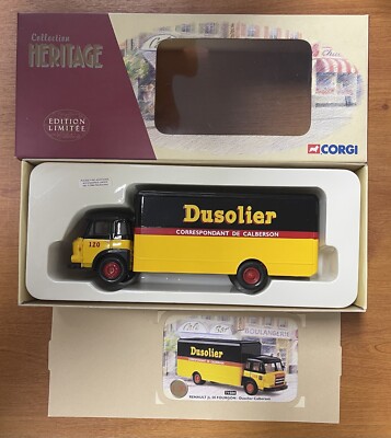 Renault JL 20 fourgon Dusolier Calberson CORGI