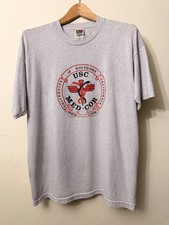Vintage USC Med Corp T-Shirt Men’s XLarge Gray Single Stitch Made In USA