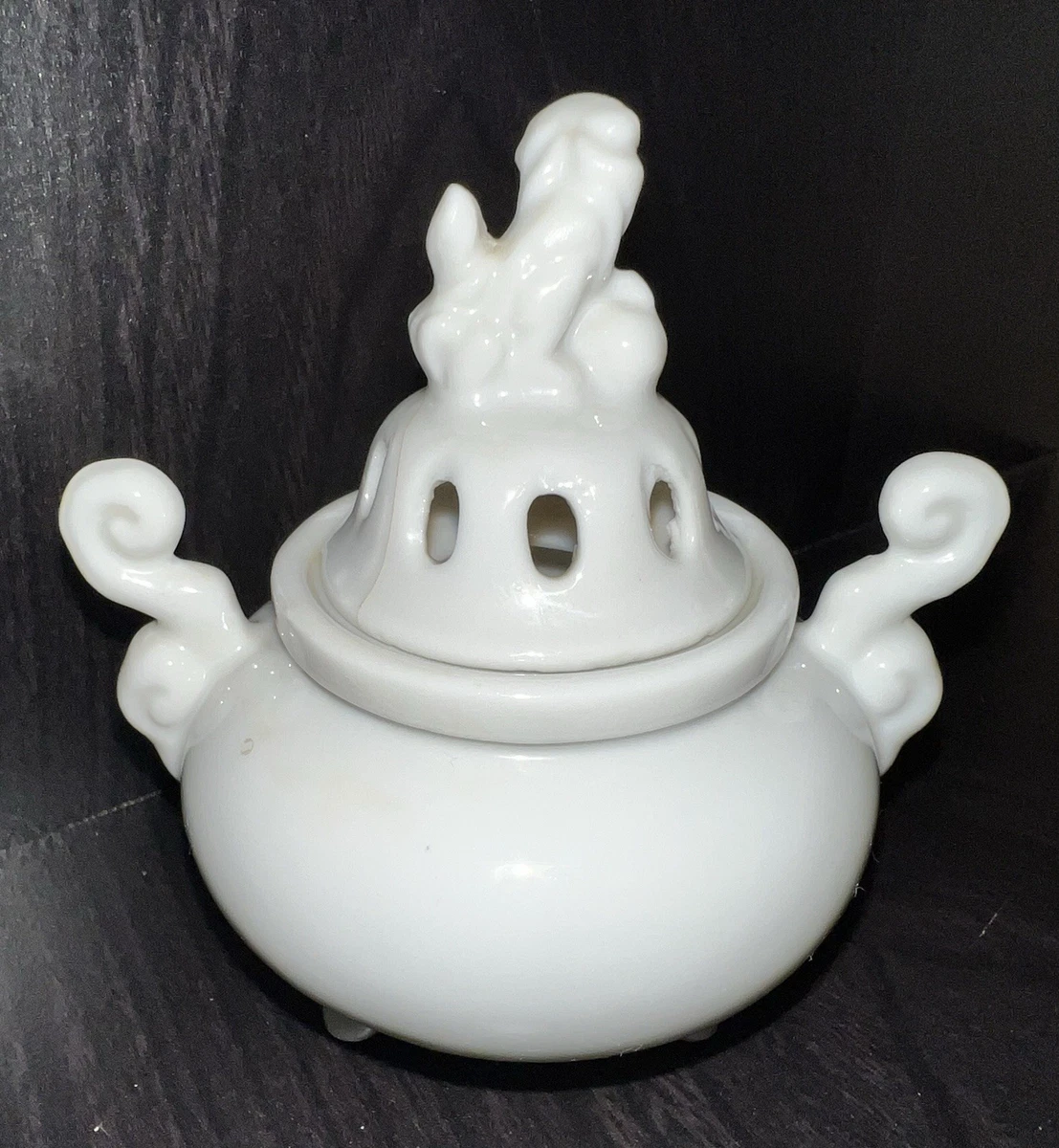 陶瓷白色古董中国香炉| eBay