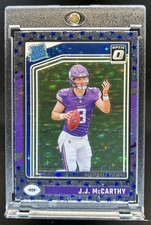 2024 Panini Donruss Optic JJ McCarthy Stars Rated Rookie #235 Vikings