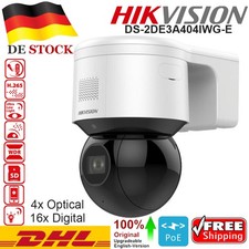 Hikvision DS-2DE3A404IWG-E 4MP DarkFighter 4X Zoom IP Kamera POE IR 50M MIC
