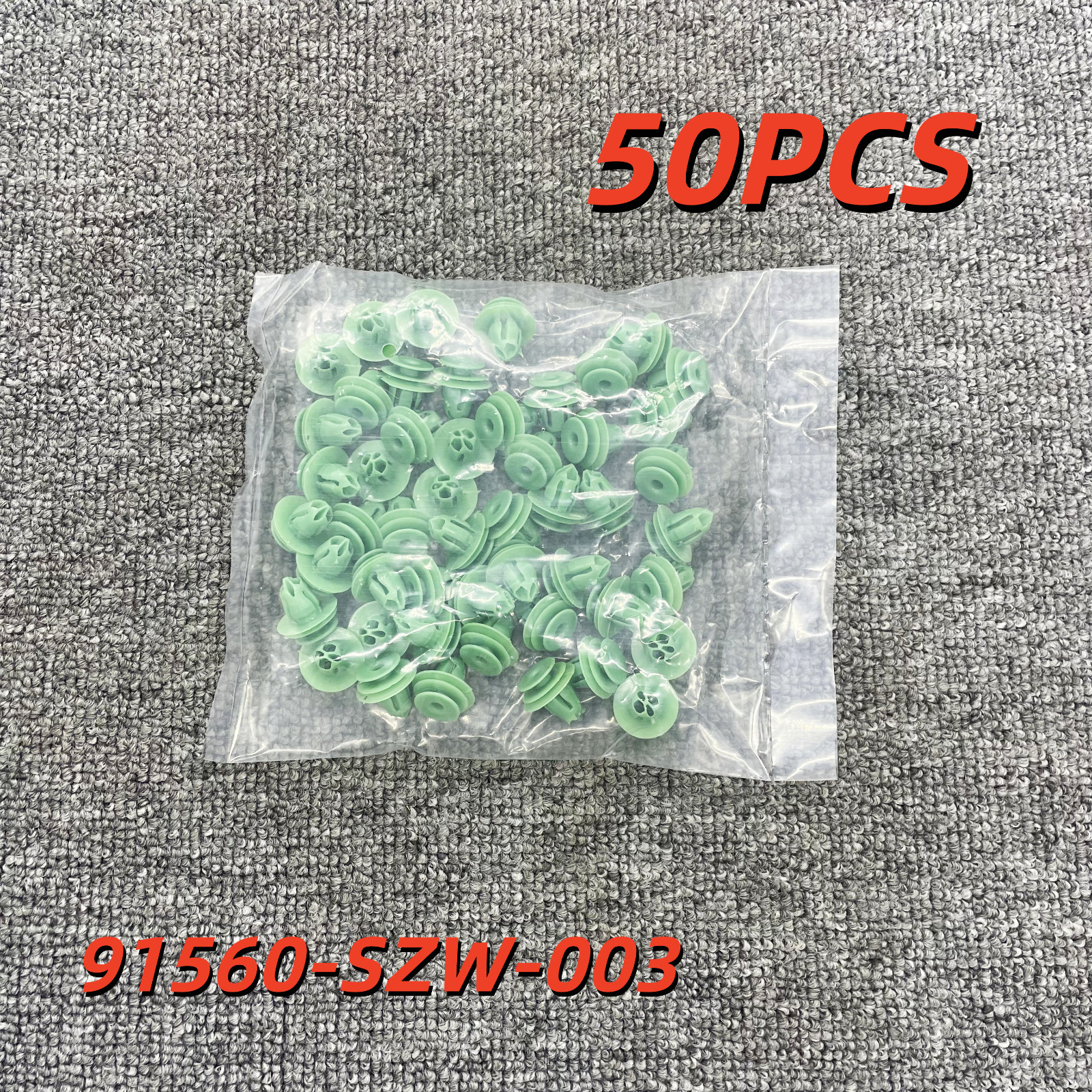 50pcs New 91560-SZW-003 Door Panel Interior Trim Retainer Clip Fits For Honda