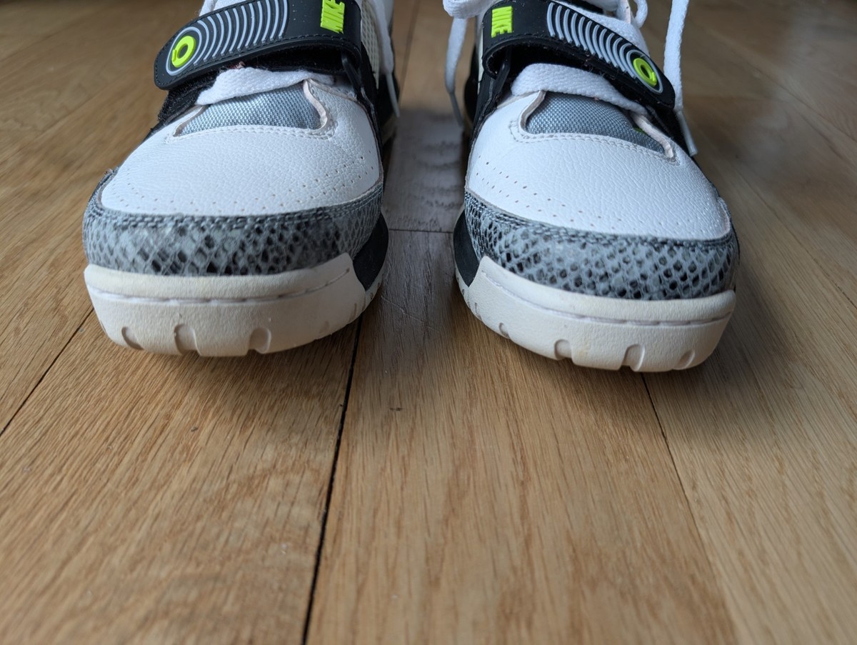 Nike Air Max Bo Jackson White/Volt/Grey/Blk (654478-100  display picture 2