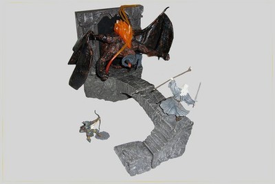 LOTR Balrog Bridge at Khazad-dûm  Armies of MIddle Earth playset toy soldiers