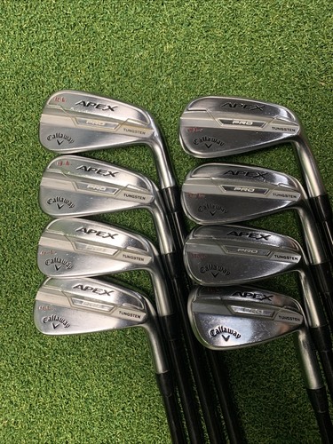 Set De Fers De Golf Callaway APEX PRO 2024 - 4-PW,GW - Graphite MMT 95 Rigide - Occasion 8/10