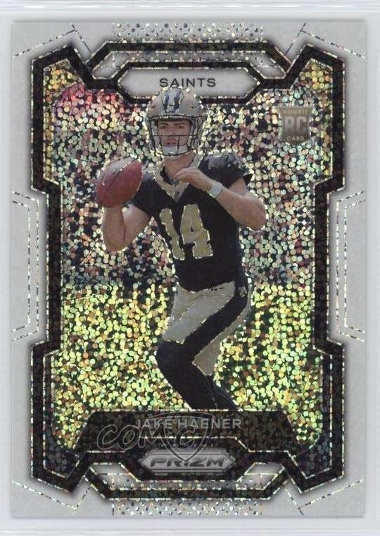 2023 Panini Prizm Rookies White Sparkle Prizm Jake Haener #374 1c3k