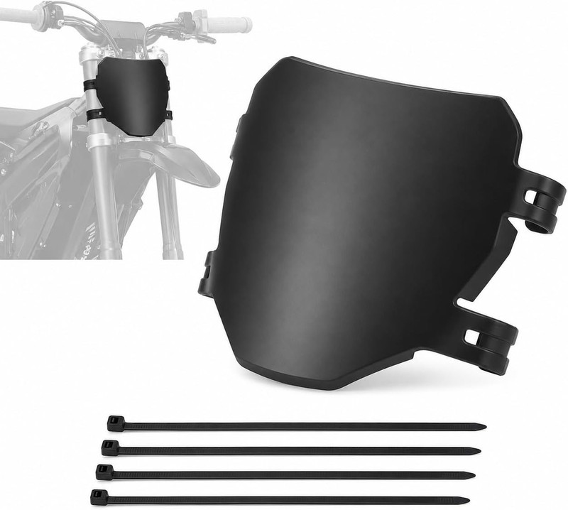 Electric Dirt Bike Number Plate Compatible Universal Front Plate for Ebike 1