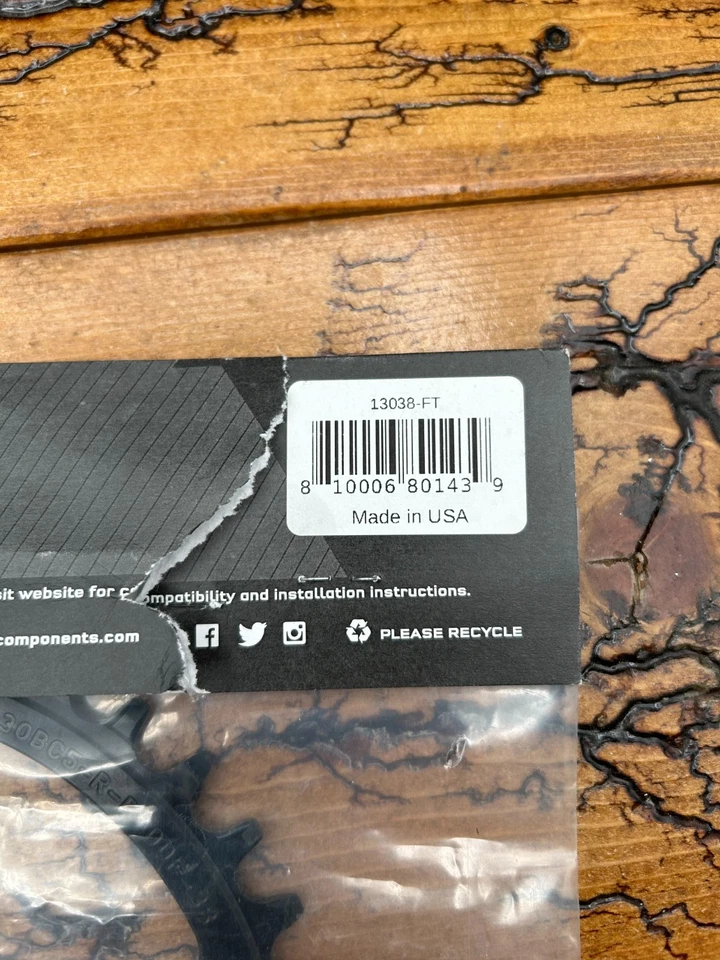 Wolf Tooth 38 Tooth 130 BCD Drop Stop B Chainring - Image 4 of 4