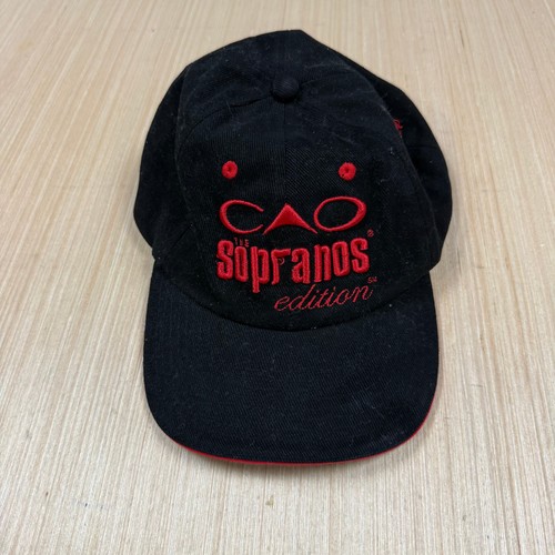 y2k Vintage Sopranos HBO Strapback Dad Hat CAO cigars mob