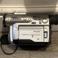 SHARP VL-WD450 CAMCORDER MINI DV Untested - No Battery or Charger