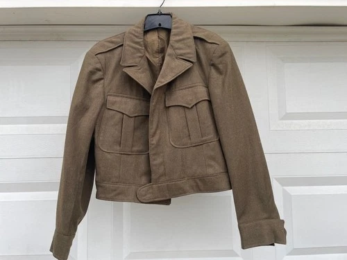 WW2 vintage IKE wool Dress jacket coat 40R 40 Regular USGI Army Military 1944