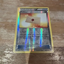 Pokémon TCG Professor's Letter XY 123/146 REVERSE HOLO