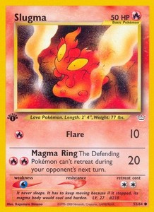 Slugma 53/64 Neo Revelation 1st Edition Common