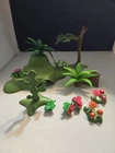 Playmobil Lot Of  Plants Trees Foliage Shrubs Landscape Replacement  Parts Vtg