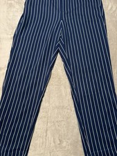 BANANA REPUBLIC Women's Pants Hayden Pull On Straight Striped Print.Size 6P