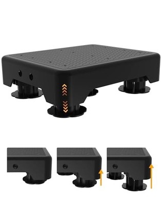 Adjustable Step Stool for Adults, Toddlers, Elderly - 660 LBS Capacity Non-Slip