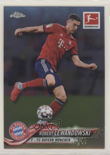 Robert Lewandowski 2018 Topps Topps Chrome Bundesliga