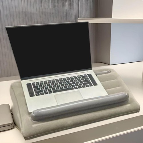 Inflatable Reading Pillow, Computer Lap Desk Lap Desktop Cushion - Picture 5 of 7