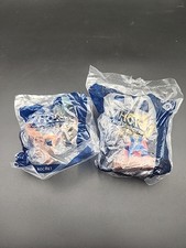 New Lot Of 2 -Thor Marvel Love And Thunder McDonald  s Toys - Gold Thor - Rocket