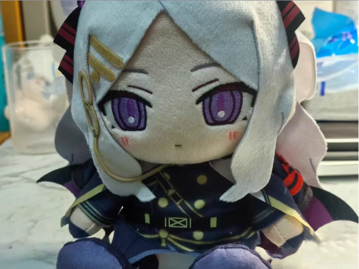 New Game Blue Archive Sorasaki Hina Cosplay Purplue Stuffed Doll