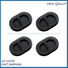 4x For Gladiator Wrangler 2014-2022 Jeep Automobile Floor Drain Seal Plug