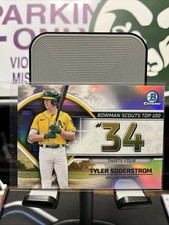 2023 Bowman - Bowman Scouts Top 100 Tyler Soderstrom #BTP-34 (RC)