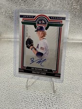 2022 Panini USA Baseball Stars & Stripes - 18u National Team Signatures...