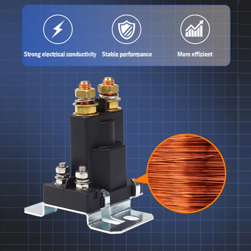 Starter Relais High Current Starterrelais Anlasserrelais Magnetschalter 12V R... - Image 3 of 4