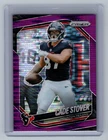 2025 Panini Prizm Football Purple Pulsar Cade Stover #101