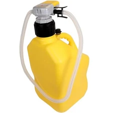 Battery-Powered Fuel Transfer Siphon Hand Pump for Gasoline Diesel Oil Easy Flow