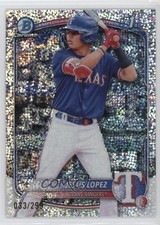 2025 Bowman Chrome Prospects Speckle Refractor 33/299 Jesus Lopez #BCP-88 05nu