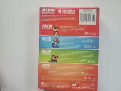 Alvin and the Chipmunks: 4-Movie Collection (DVD) for sale online