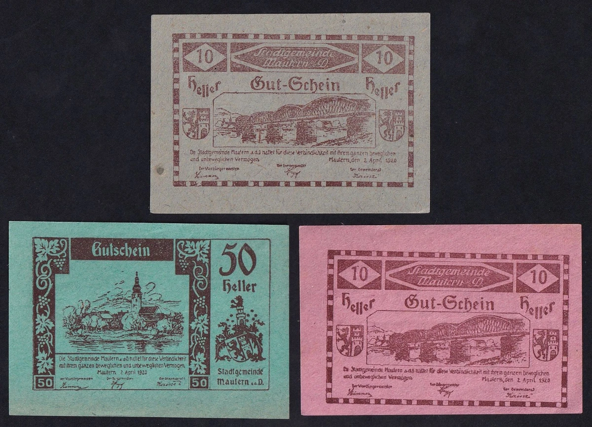 1920 Year Banknote Austrian Paper Money for sale | eBay