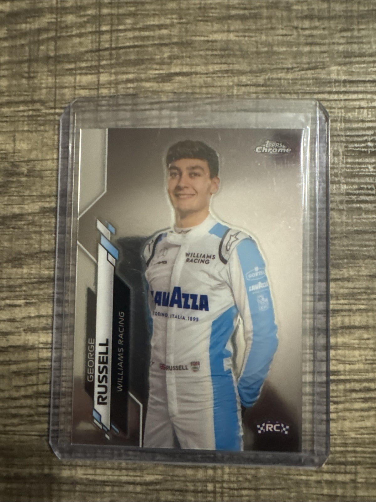 2020 Topps Chrome Formula 1 - F1 Racers George Russell #19 (RC)